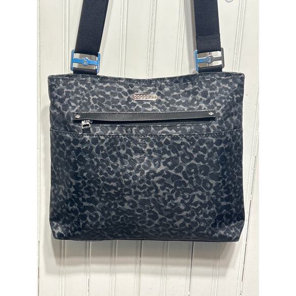 Baggallini Crossbody Handbag Purse Organizing Animal Print FJF240625/HPB - Picture 2 of 8